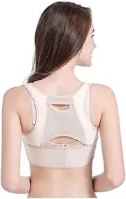 [Generic] Corrector Comfortable and Breathable U-Shaped Cross Double Strap Invisible Slim for Women Color (Various Sizes) (Size : M)