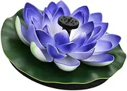 MINAOLULUS 1pc Solar Fountain Scene Decor Floating Adornment for Garden and Fish Tank Easy to Install Durable Material Automatic Solar Powered Water Feature