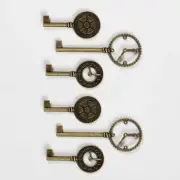 GRAPHIC 45 STAPLES "METAL CLOCK KEYS" (6 PIECES) SCRAPJACK'S PLACE