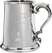 I LUV LTD 1 Pint Tankard for East FIFE Scottish Cup Total Wins History Pewter Beer Mug Football Soccer Memorabilia Mens Birthday Personalised Gifts