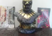 Avengers Black Panther - KILLMONGER- 36CM Bust Rare& #1,2 Marvel Comics