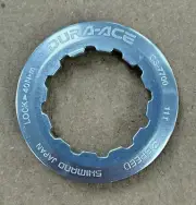 NOS Shimano Dura-Ace CS-7700 Alloy Cassette Lockring 11 Tooth Minimum