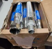 25pk) EasyFlex EFWC-034-SS-1070-24N Flexible Water Connection SS 3/4" x 24" Long