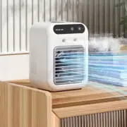 Portable Air Cooler Fan Mini Air Conditioner Water Cooling Fan Humidifier USB