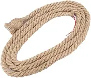 Light Rope, Pendant Light Hemp Rope 2m E27 Vintage Hemp Rope Ceiling Light Base Pendant Lamp Bulb Holder (2 Meters 1 Head)