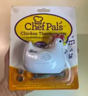 New Old Stock- Chef Pal's Novelty Chicken Thermometer Flashing Alarm Noise READ