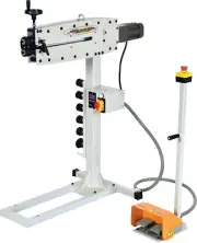 ELECTRIC BEAD ROLLER, 240V, 450mm THROAT, PANEL BEATING, METAL FABRICATION