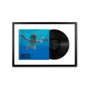 Framed Nirvana Nevermind - Vinyl Album Art