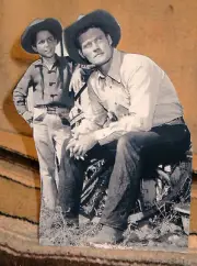 The Rifleman, Chuck Connors Western Tabletop Display Standee 10" Tall