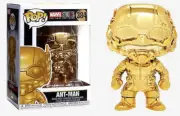 ANT-MAN GOLD Chrome 384 Funko POP Vinyl New in Mint Box + Protector
