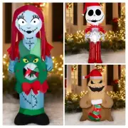 Nightmare Before Christmas Oogie Boogie, Sally & Jack Skellington Inflatable Set