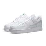 NIKE 休閒鞋 AIR FORCE 1 LOW 全白流蘇 巴洛克 AF1 復古 男 HF1937-100