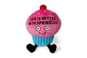 Punchkins Life Is Better with Sprinkles! Cupcake Plush Stuffed Cuddle Toy 15cm