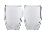 Maxwell & Williams Blend Double Wall Cups 350ml Set of 2