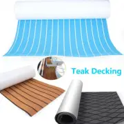 Boat Marine Deluxe Flooring Mat Faux Teak Decking EVA Foam Yacht Car Sheet Pad!