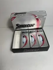 SRIXON Z-STAR XV NIB Pure White Max Distance Golf Balls 9 Balls / 3 Sleeves