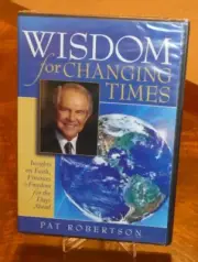 Wisdom For Changing Times By Pat Robertson 2008 DVD New & Sealed!!