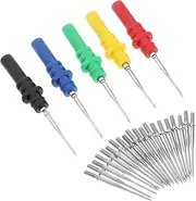 BUGUUYO 1 Set Non Destructing Test Probes for Automotive Wire Testing Insulation Piercing Needles Multimeter Probes Flexible Durable Circuit Testing Tools