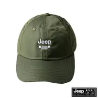 在飛比找momo購物網優惠-【JEEP】品牌LOGO刺繡棒球帽(綠色)