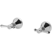 Phoenix Tapware Nostalgia Lever Wall Top Assemblies (Chrome)