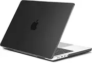 MacBook Pro 16 Inch Case 2021 Release Model A2485 'M1 PRO' 'M1 MAX', Plastic Hard Shell Case Compatible with MacBook Pro 16 Inch (Black)