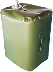 Petrol Cans 60L Military Green TPU Portable Removable Folding Software Gasoline and Diesel Barrel Large Capacity Thickened Fuel Tank Jerry Cans