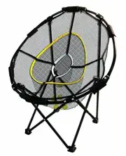 Sport Training Net Golf Chipping 3 Baskets Collapsible Practice Cage Hitting