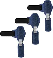 FOMIYES 3pcs Toe and Finger Splints Toe Brace Crooked Fixation Aluminum Bar Support