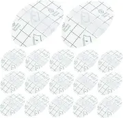 ifundom 100pcs Anti-water Ear Protection Patch Hair Washing Shield Ear Protection for Bath Ear Cover for Shower Ear Protection Ear Caps Transparent Waterproof Pu Membrane