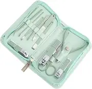 SAFIGLE 1Set Portable Professional Manicure Set Nail Care Kit with Fashion Storage Case for Daily Grooming and Pedicure Easy Callus and Dead Skin Removal
