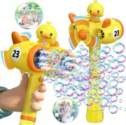 Bubble Gun, Bubble Machine for Kids Automatic Bubble Toy 15000+ per Minute Bubble Machine for Outdoo