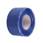 Super Strong Waterproof Tape Stop Leaks Seal Repair Tape Performance Self-fluxing Silicone Tape Adhesive Insulating Duct Tapes blue 1.5m