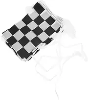 BESPORTBLE Style Polyester Checkered Racing Flag Race Car Party Decorations for Theme Celebrations