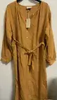 ⚡️Universal Thread Women's Balloon Long Sleeve Tie-Front Shirtdress (Medium
