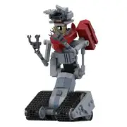 Johnny 5 Robot Building Blocks Set Movie Figures Model MOC Bricks Toys Kids Gift