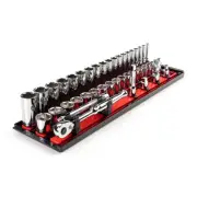 Tekton SKT13201 3/8" Drive 6-Point Socket/Ratchet Set, 44-Piece