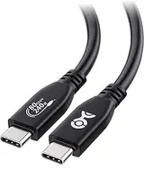 [USB-IF Certified] Cable Matters 80Gbps USB4 Cable - 1.2m, USB 4 Cable Supports [8K@120Hz / 4K@480Hz Video, 240W Charging, 80Gbps Data Transfer], Compatible with Thunderbolt 5/4, MacBook, Black