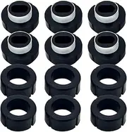 7-108-BL Replace Body and Cab Mount Bushing Kit For Chevy C10/C20 1981 1982 1983 1984 1985 1986 2/4wd For Chevy K10/K20/K30 1981 82 83 84 85 1986 2/4wd Polyurethane Body Cab Mounts Black