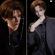 1/3 BJD Doll SD Male Man Cool Nude Bare Resin Ball Jointed Eyes Face Makeup