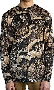 [HOT SHOT] Men’s Camo Hunting Long Sleeve Shirt – Quick Dry Performance Shirt