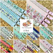 5 Pack Dummy Clip - Pacifier Chain - Soother Holder - Dummie Strap - Baby Binky