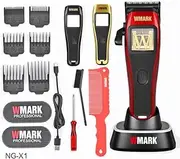 Professional Cordless Hair Clipper for Barber | 10,000 RPM Maglev Motor | DLC Zero-Gapped Fade Blade | Rechargeable and Powerful Hair Cutting Tool NG-X1
