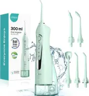 Portable Cordless Water Dental Flosser 300ML Rechargeable Electric Irrigator