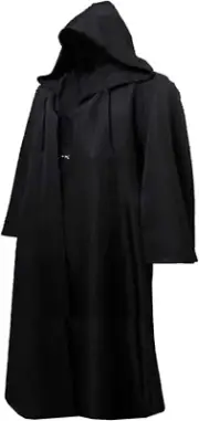 Men Hooded Robe Cloak Knight Fancy Cool Cosplay Costume