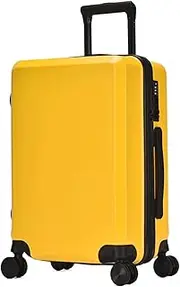 [HSHTTKL] Cabin Luggage Hard Shell Hand Luggage TSA Combination Lock with Universal Wheels Carry On Luggages Suitcases Sturdy Travel Suitcase Travel Carry-Ons