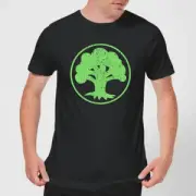 Magic The Gathering Mana Green T-Shirt - Black