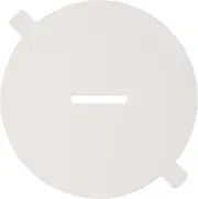 CandMak Candle Dust Covers - 160pcs Blank White Matte Lids with Pull Tab for Candle Making (3")