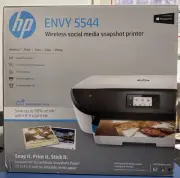 HP Envy 5544 All in One Wireless Social Media Snapshot Printer Scan Copy WI-FI