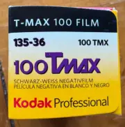 KODAK PROFESSIONAL 100 TMAX - 135-36 B&W Negative Film Exp-2023