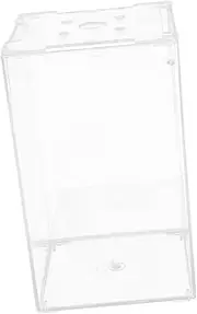 BESPORTBLE Transparent Goldfish Tank Creative Desktop Aquarium for Fish and Plants Decorative Micro Landscape Fish Bowl for Home Office